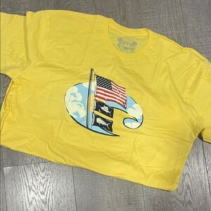 Costa Yellow Flag Graphic Tee